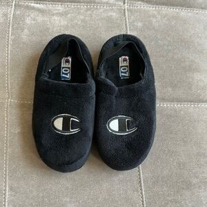 Champion Black Athletic Shoes Plush Comfort